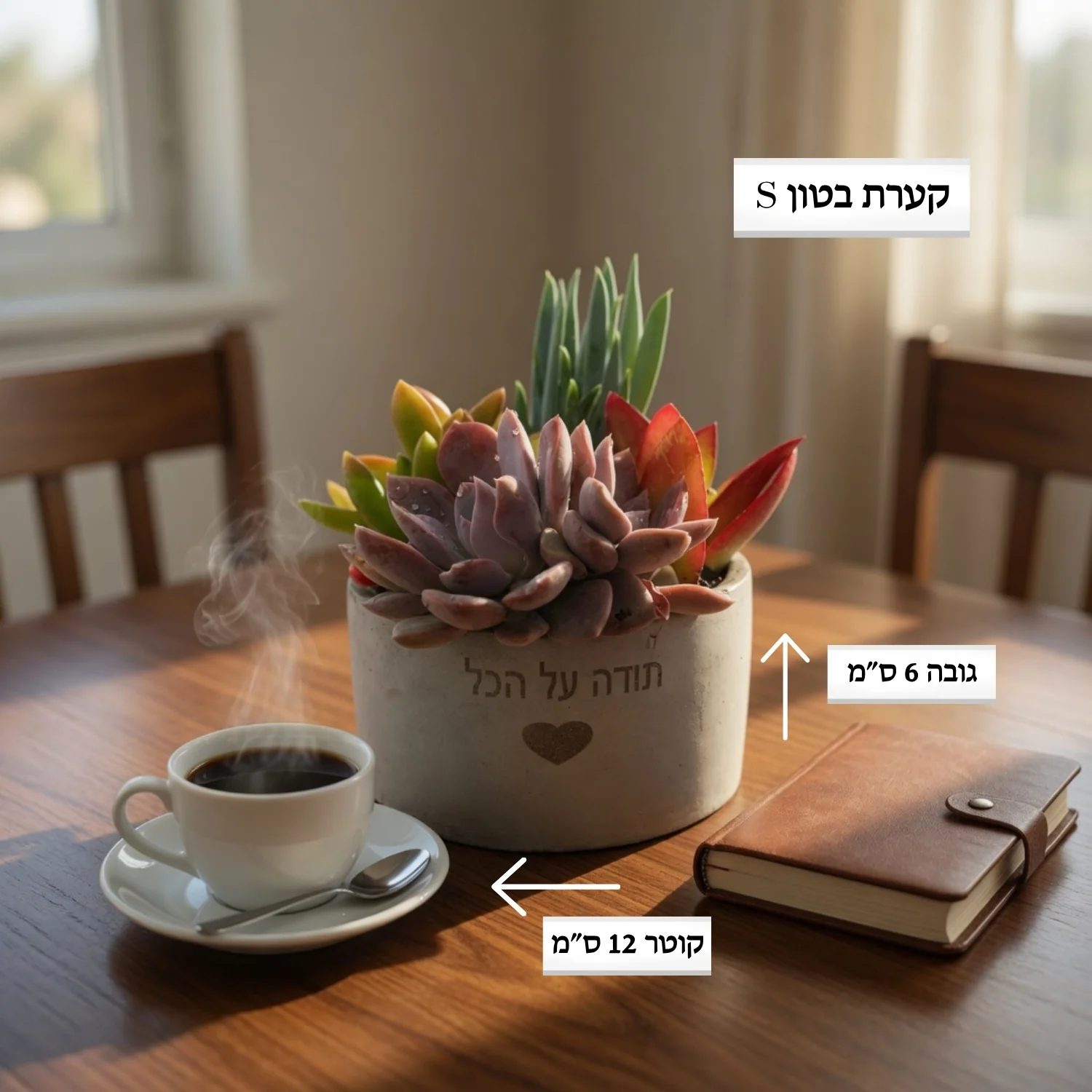 עציצים עם חריטה אישית -מגוון כלים צורות וצבעים - Image 25