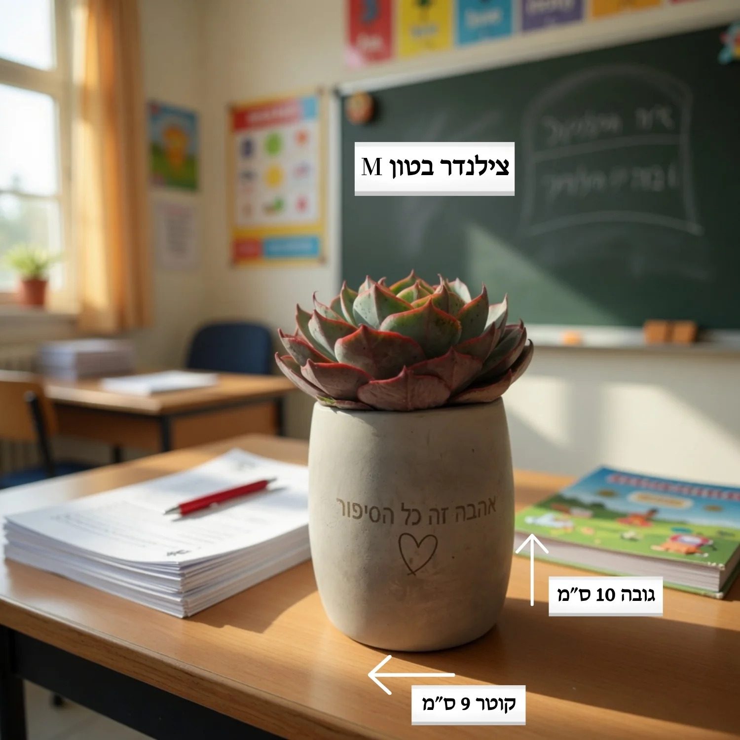 עציצים עם חריטה אישית -מגוון כלים צורות וצבעים - Image 27